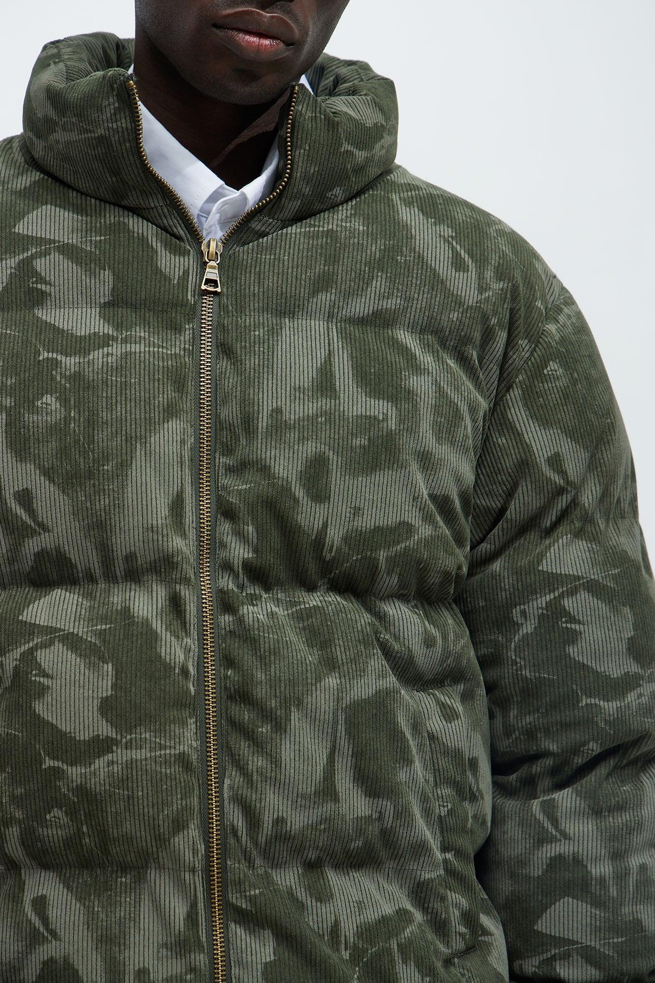 Medley Puffer Jacket - Green Product Image