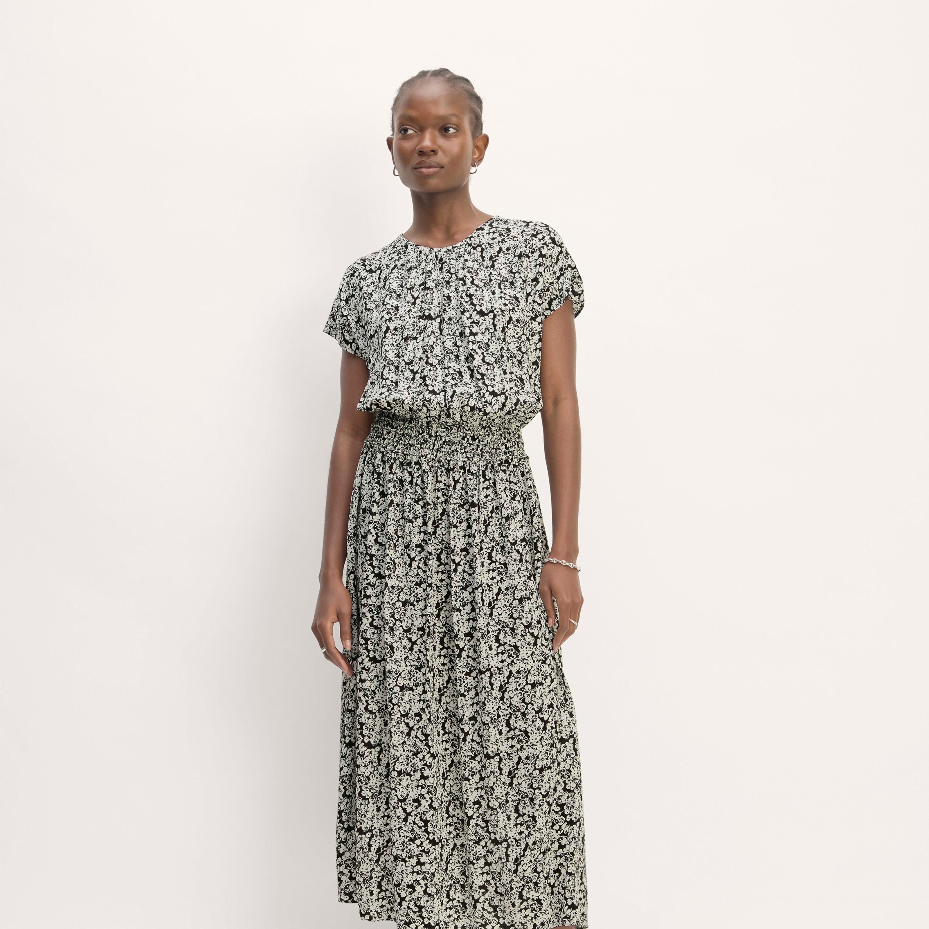 Womens Gathered Midi Dress by Everlane Product Image