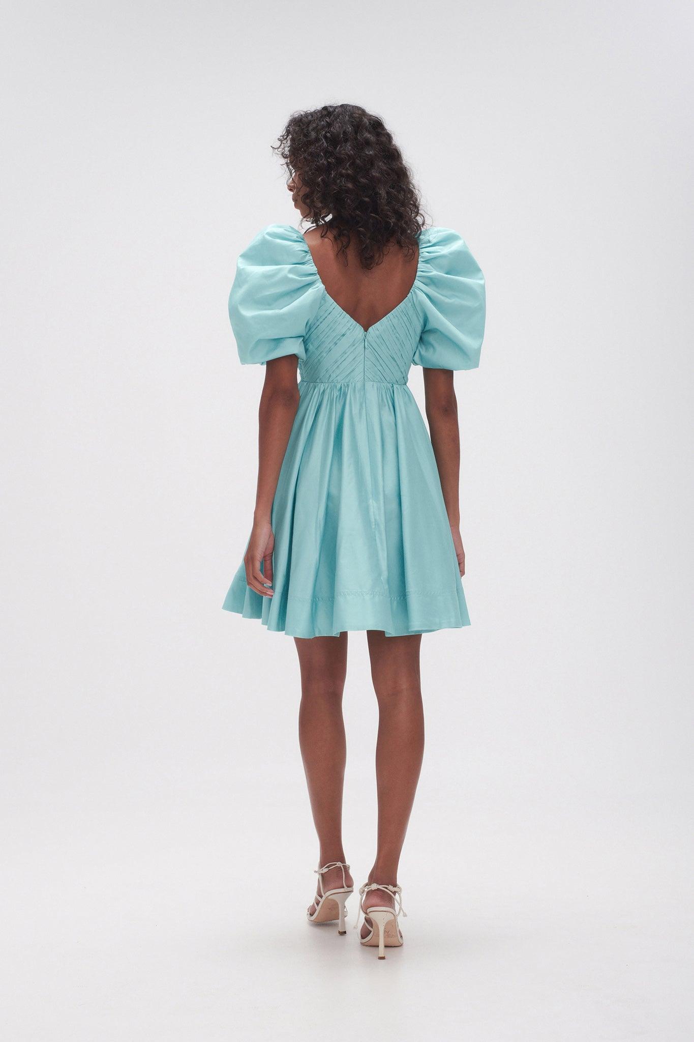 Gabrielle Plunge Mini Dress Product Image