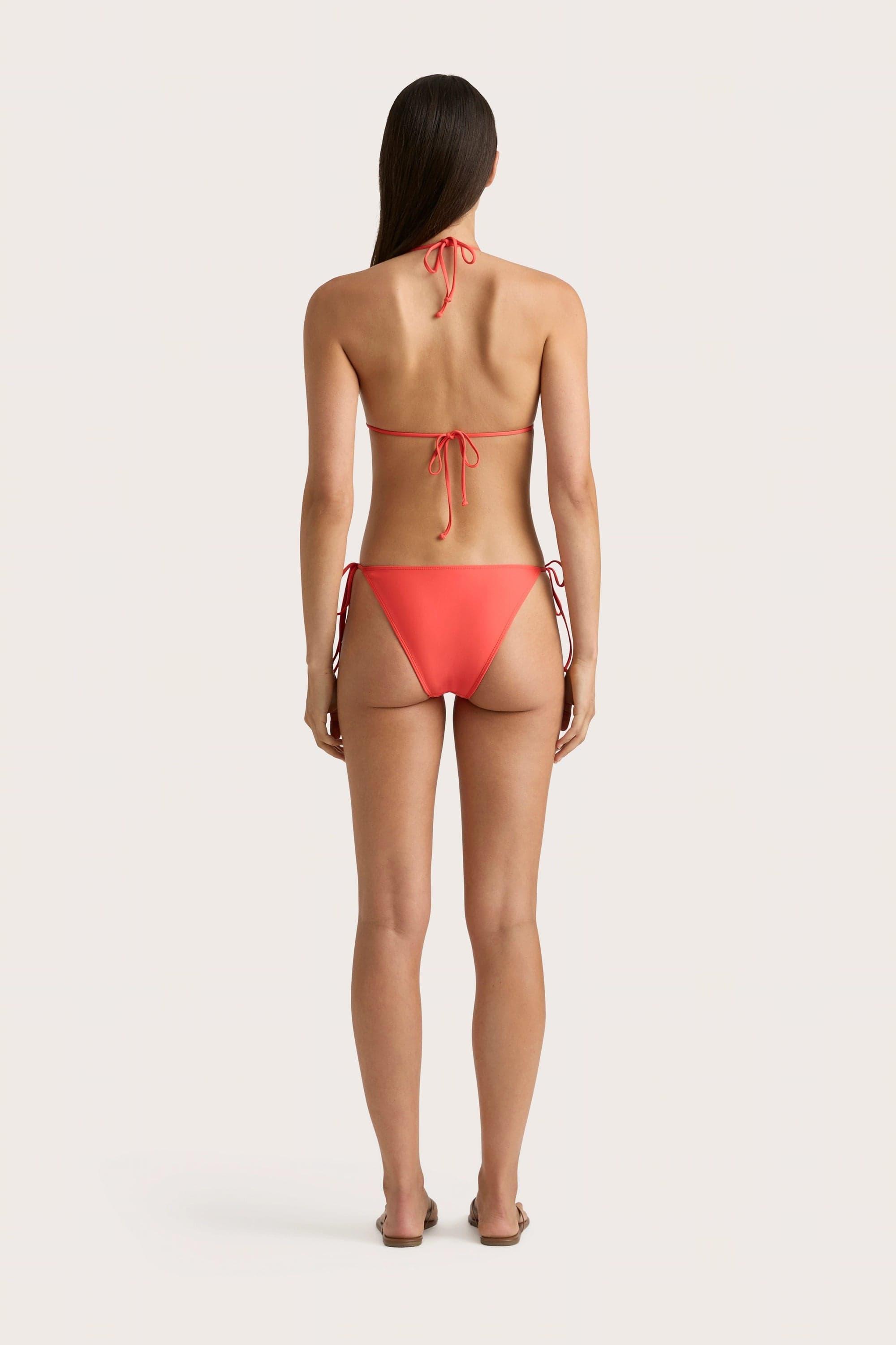 Sol Bikini Top Vermillion Product Image