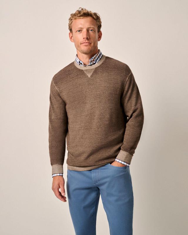 johnnie-O Burgess Garment-Dyed Crewneck Sweater Product Image