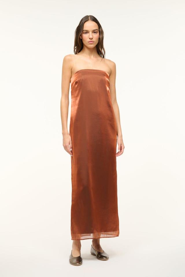 CASEY DRESS | IRIDESCENT CACAO Product Image