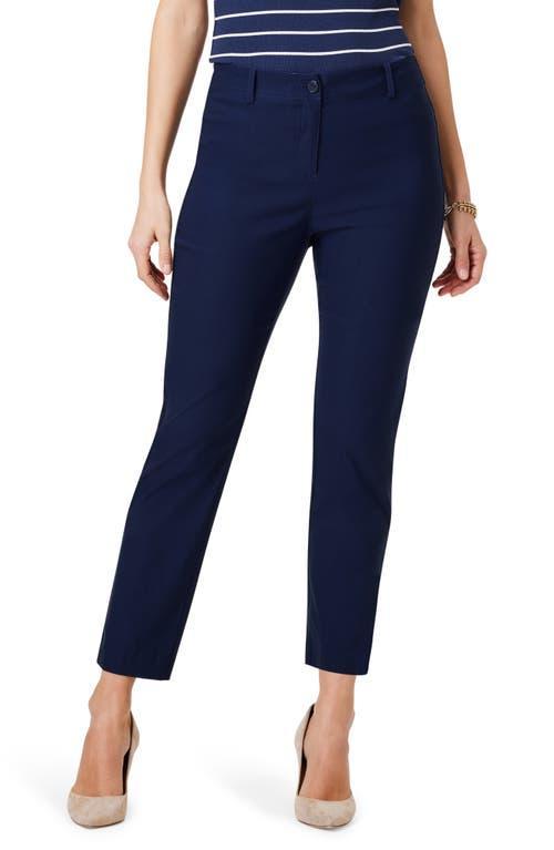 NIC+ZOE 28 Polished Wonderstretch Straight Pocket Pants Onyx) Women's Casual Pants Product Image