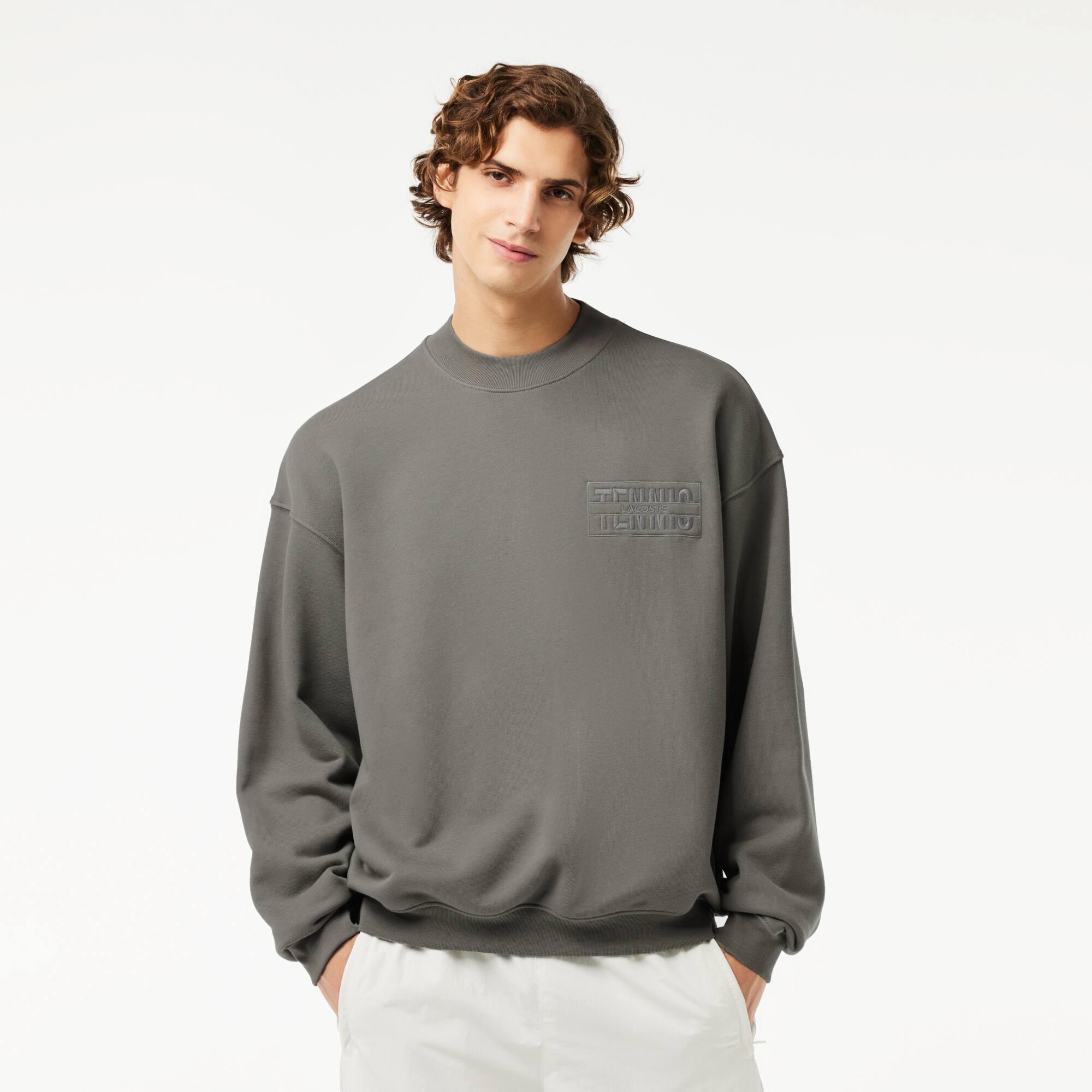 Oversize Embroidered Cotton Sweatshirt Product Image