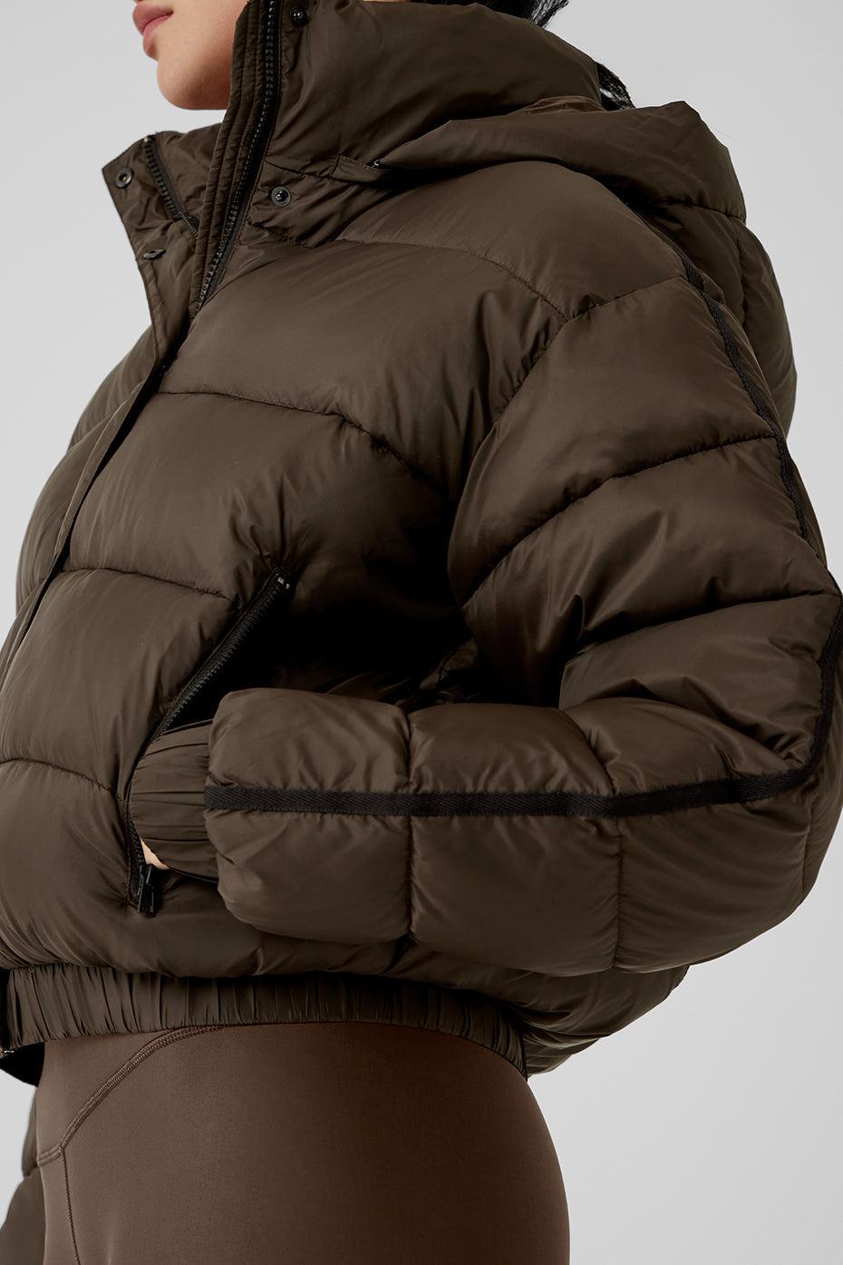 Aspen Love Puffer Jacket - Espresso Female Product Image