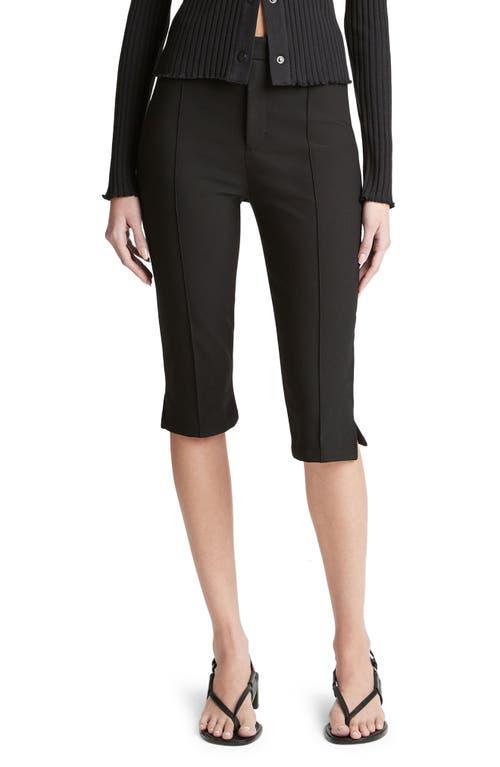 Mid-Rise Slim-Fit Capris Product Image