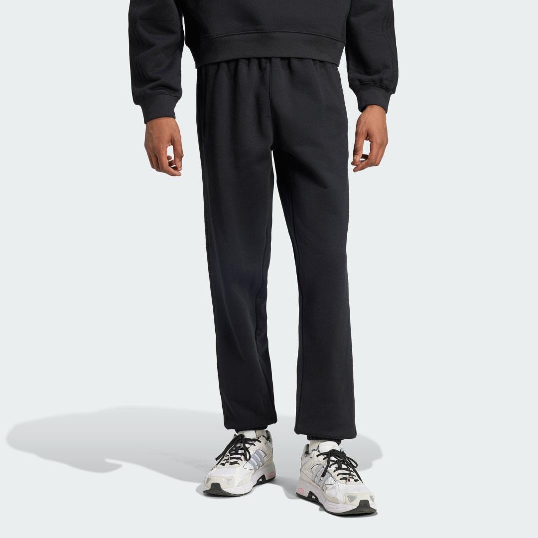 adidas Field Issue Essentials Sweat Pants Black XS Mens Product Image