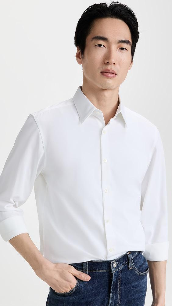 Theory Sylvain Structure Knit Shirt | Shopbop Product Image