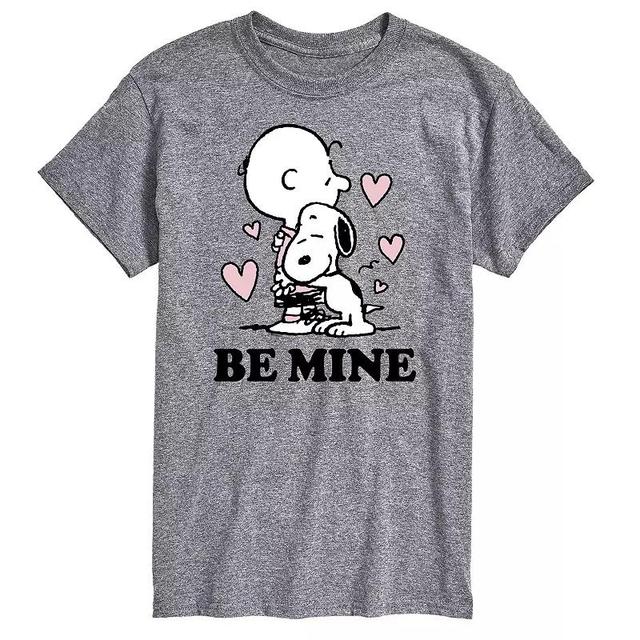 Big & Tall Peanuts Be Mine Tee, Mens Product Image