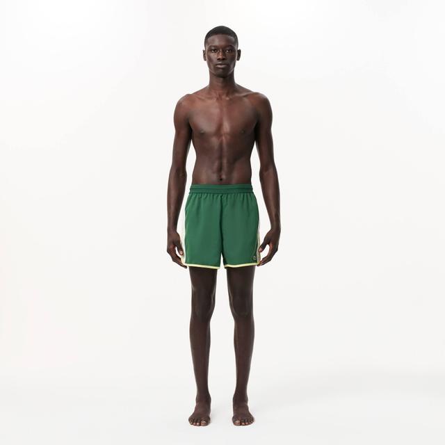 Mid Length Colour-Block Swim Trunks Product Image