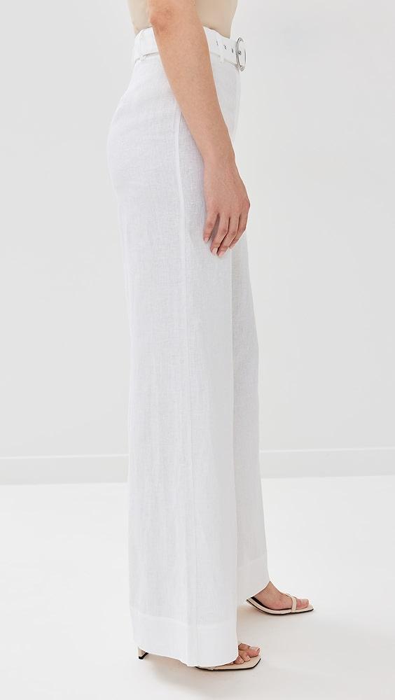 Reformation Ace Linen Pants | Shopbop Product Image