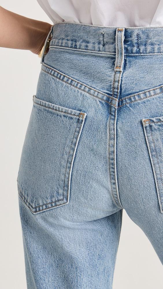 AGOLDE Riley High Rise Straight Crop Jeans | Shopbop Product Image