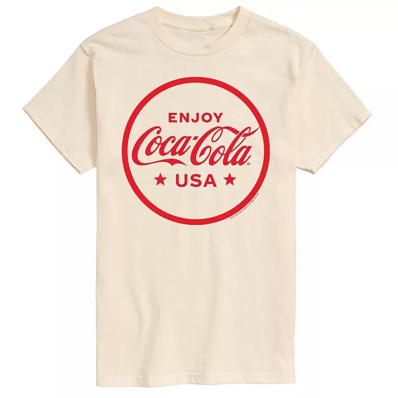 Mens Coca-Cola Enjoy Coca Cola USA Graphic Tee Product Image