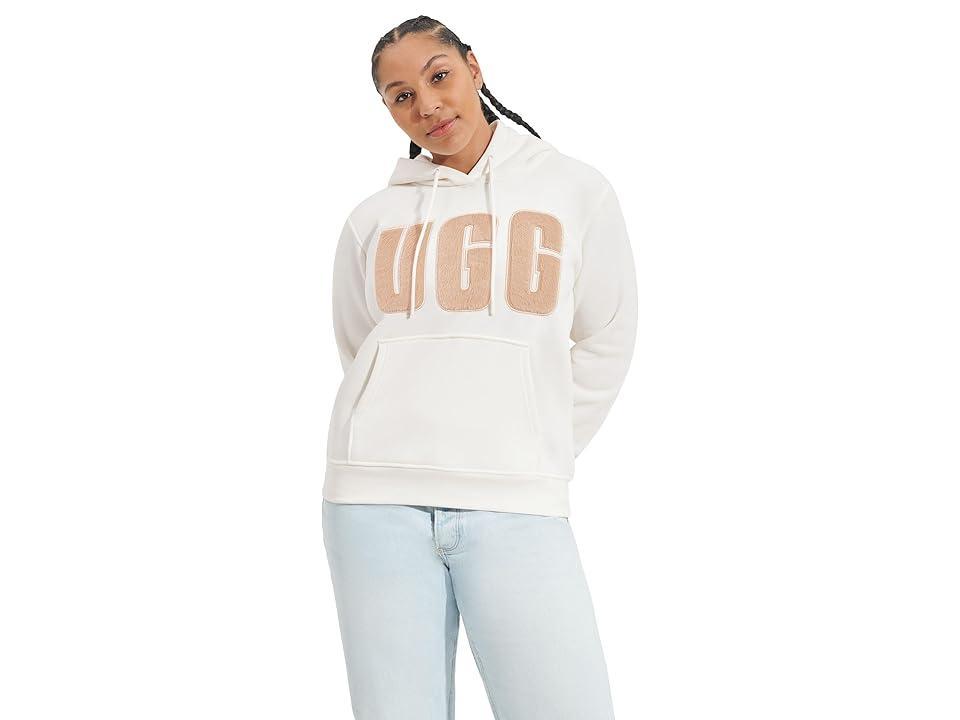 UGG(r) Rey Fluffy Logo Hoodie Product Image