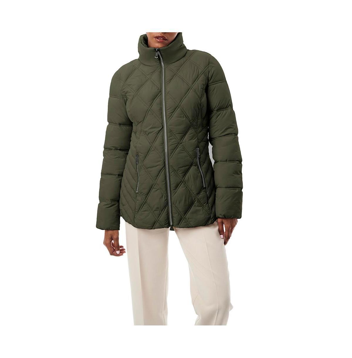 Bernardo Womens Diamond Quilt Puffer Jacket Product Image