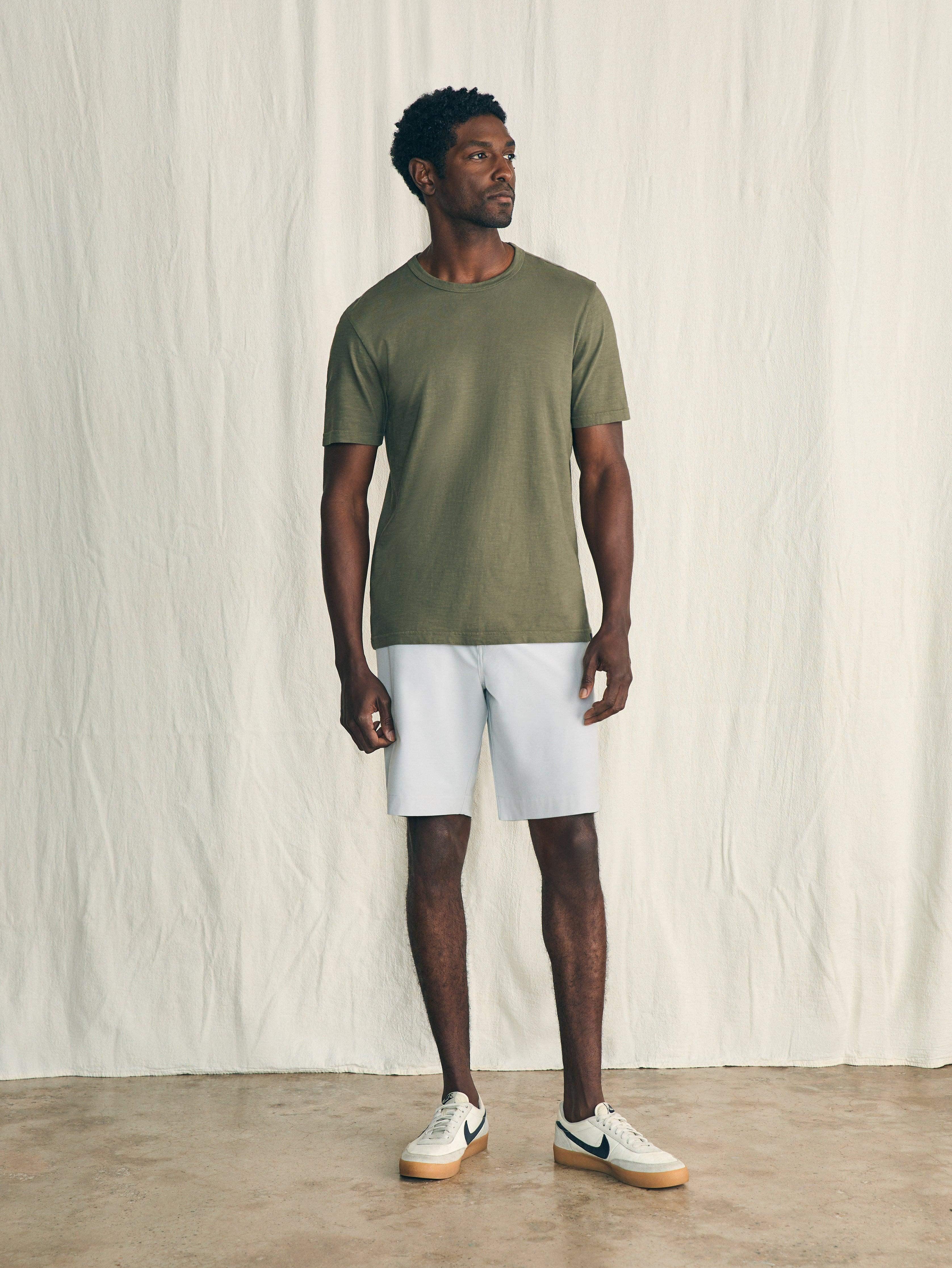 Sunwashed Tee - Olive Male Product Image