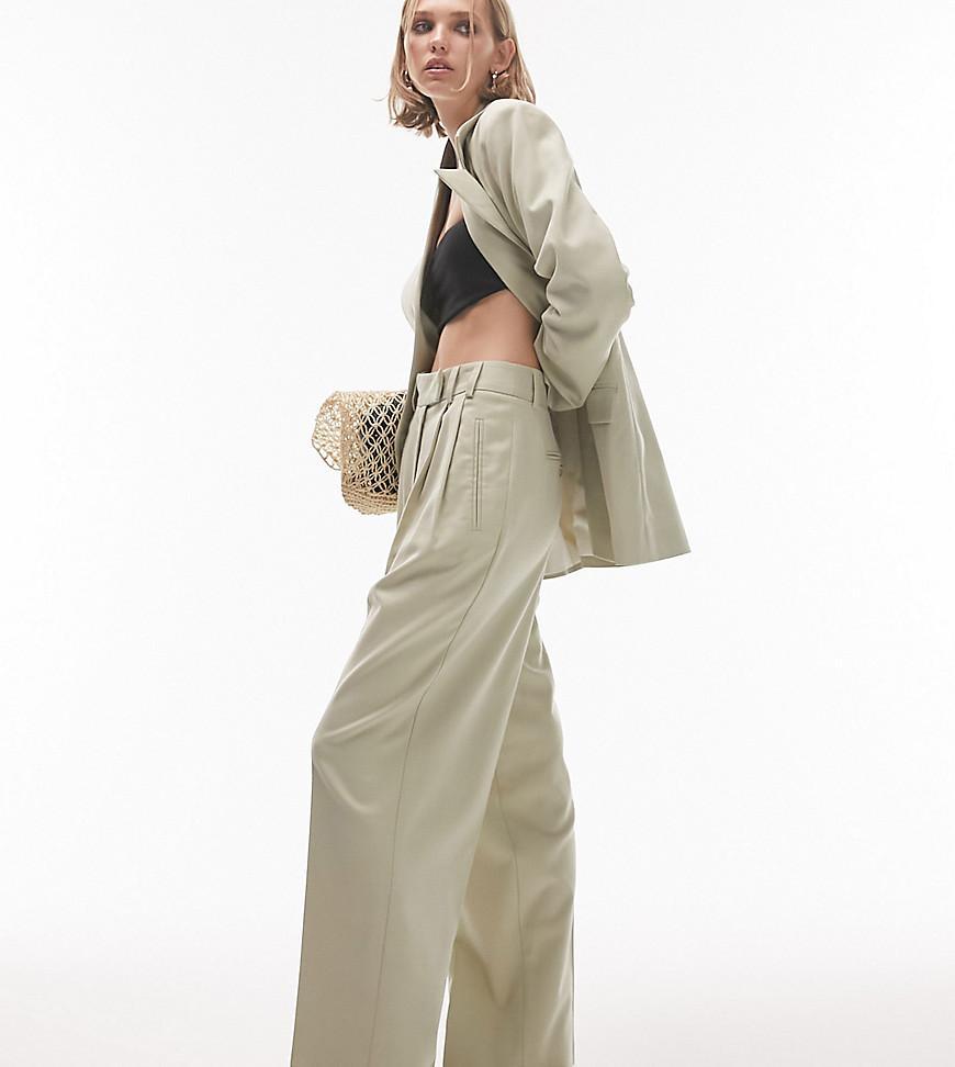 Topshop Petite straight tailored pants Product Image