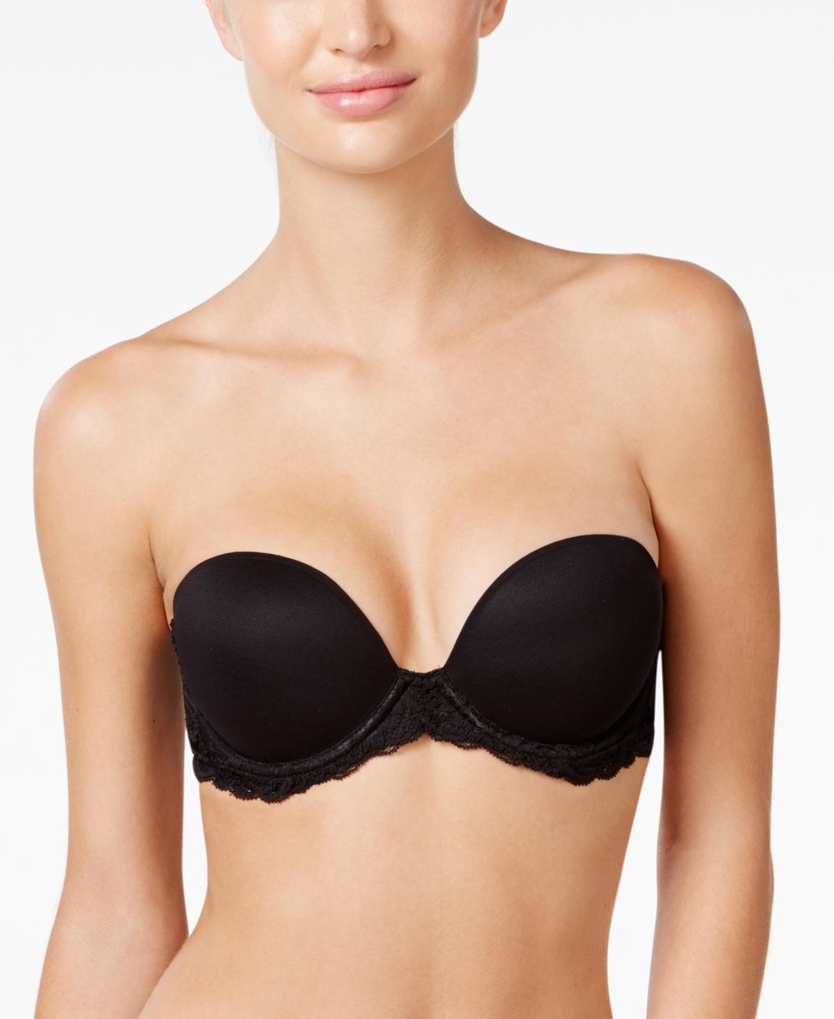 Womens Feathers Plunge Strapless Bra Product Image