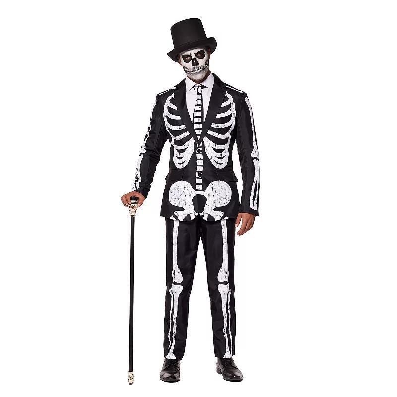 Mens Suitmeister Halloween Skeleton Suit Product Image