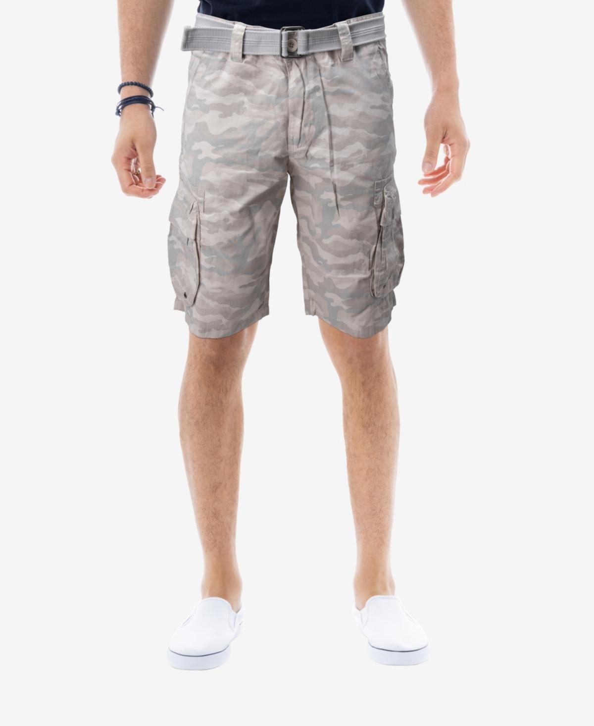 Mens RawX Regular-Fit Belted Cargo Shorts Product Image