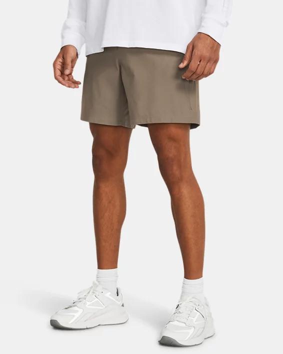 Under Armour Mens Under Armour Unstoppable 7-Pocket Shorts - Mens Taupe Dusk/Taupe Dusk Product Image