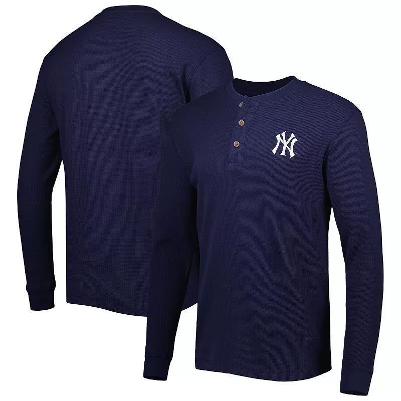 Mens Dunbrooke New York Yankees Maverick Long Sleeve T-Shirt Blue Product Image