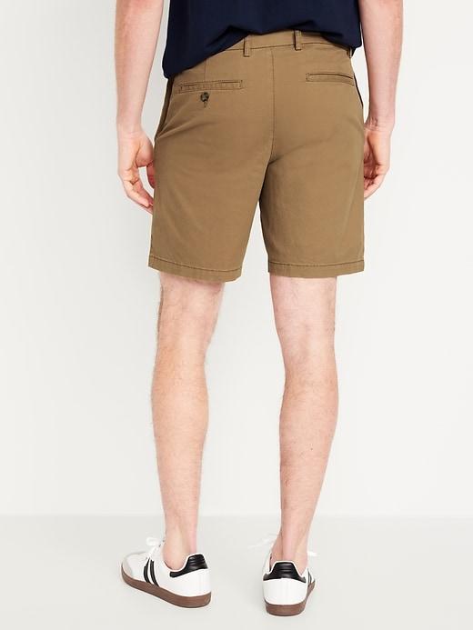 Slim Built-In Flex Rotation Chino Shorts -- 8-inch inseam Product Image