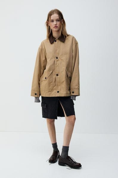 Oversized Canvas Jacket Product Image