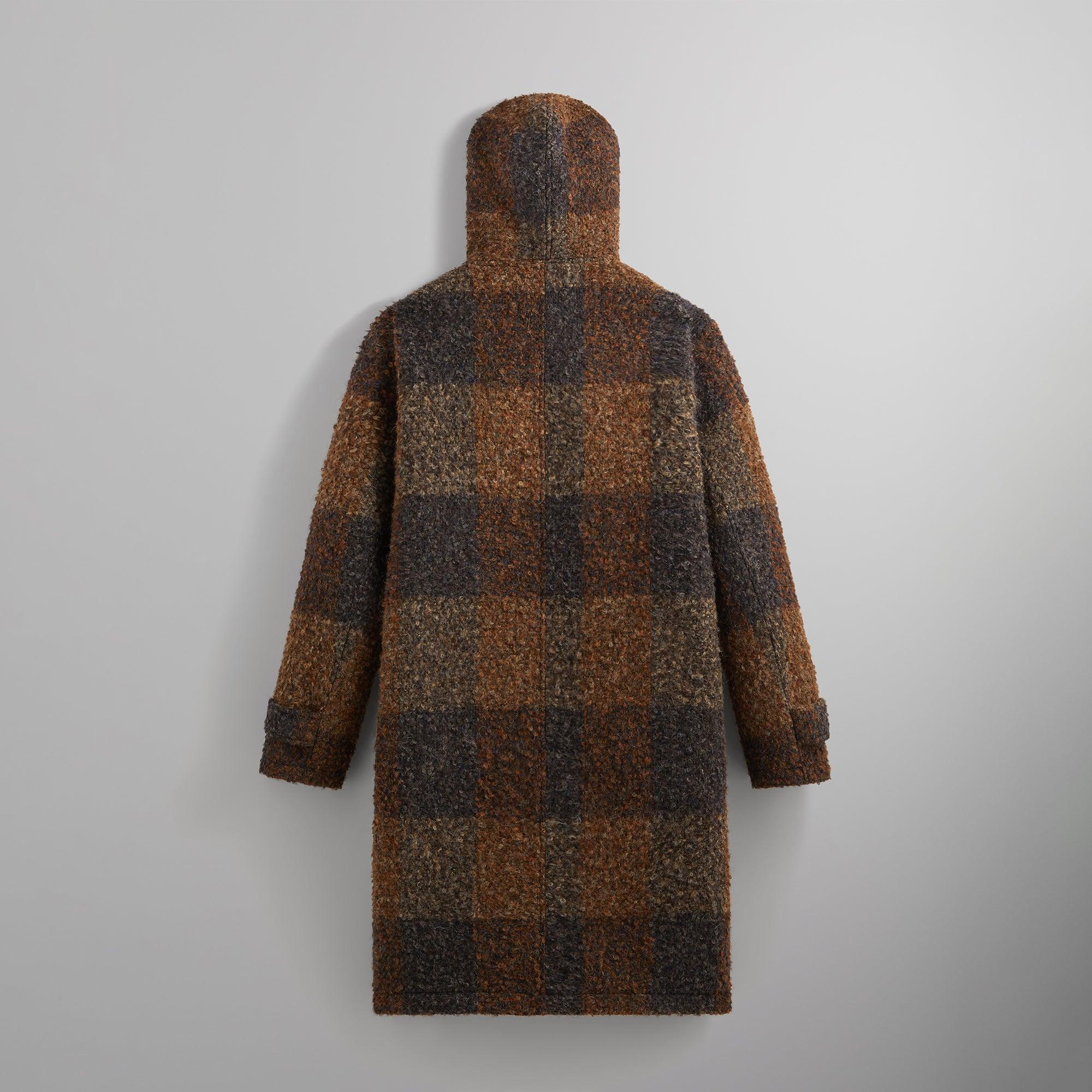 &Kin Boucle Check Nolen Coat - Kindling Male Product Image