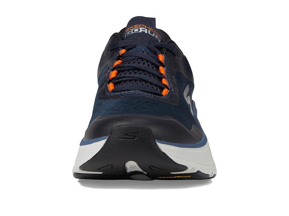 SKECHERS Max Cushioning Arch Fit - 220196 (Navy/Orange) Men's Shoes Product Image