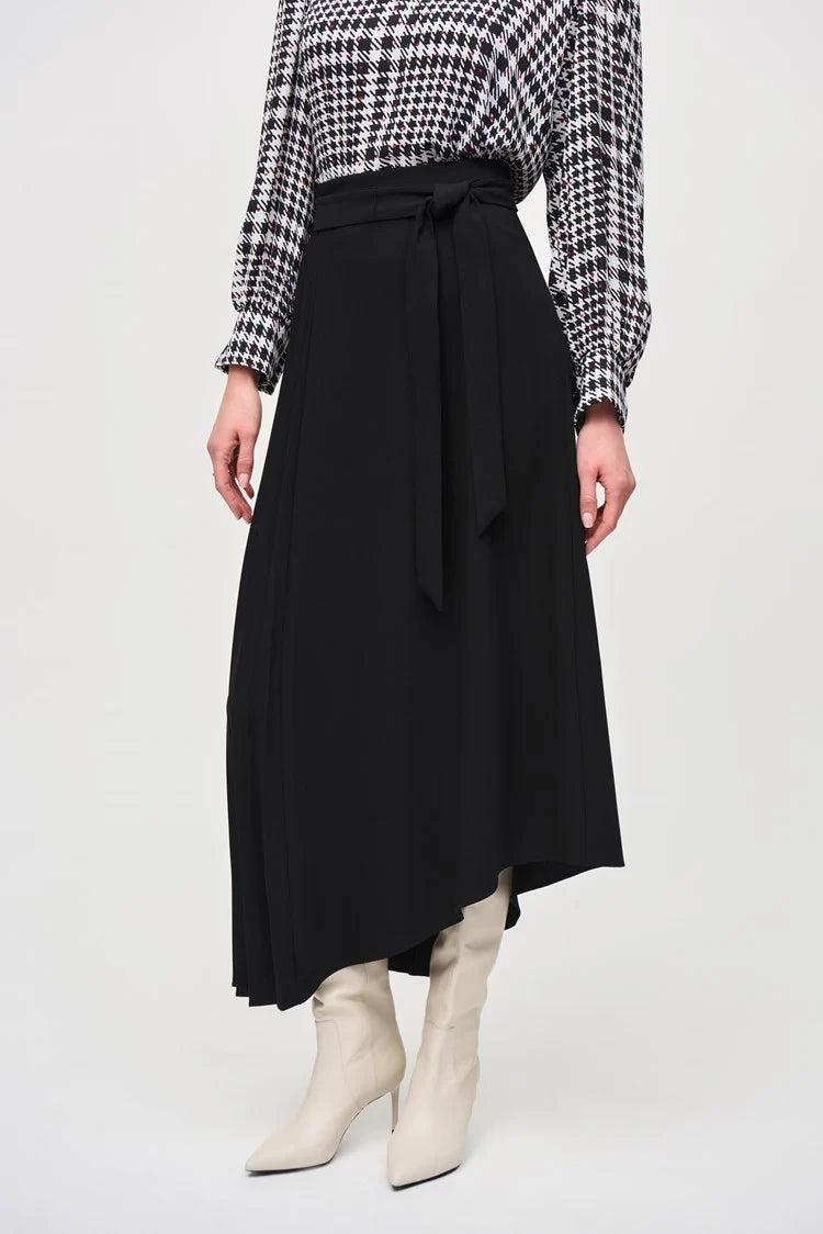 Woven Crepe Asymmetrical Skirt product image