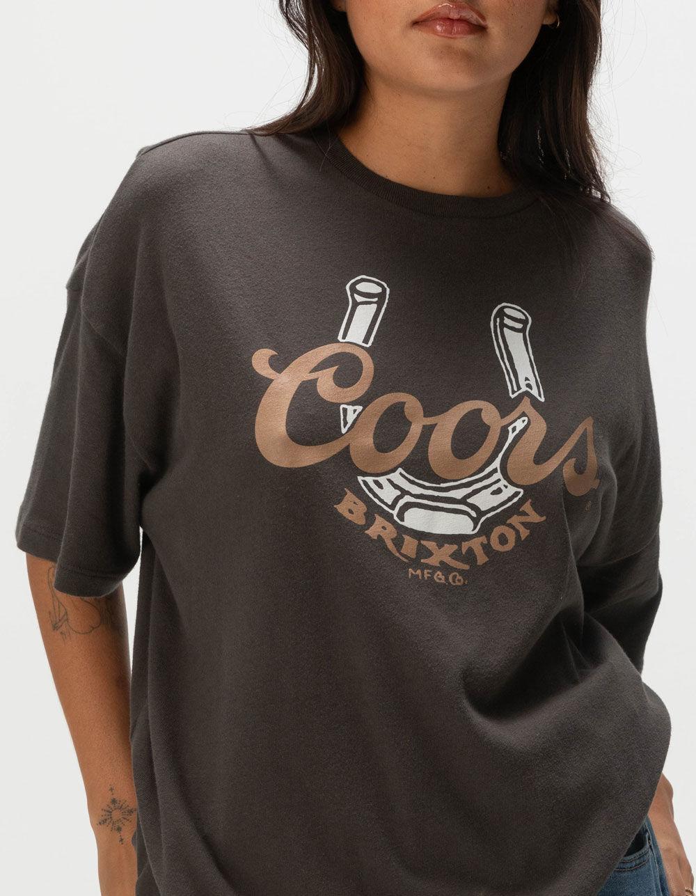 BRIXTON x Coors Womens Oversized Tee Product Image