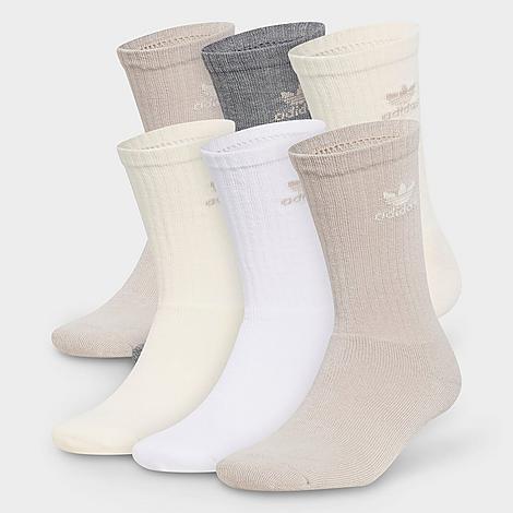 Adidas Originals Trefoil Crew Socks (6-Pack) Product Image