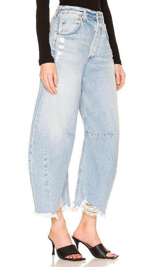 Horseshoe Wide-Leg Jeans Product Image