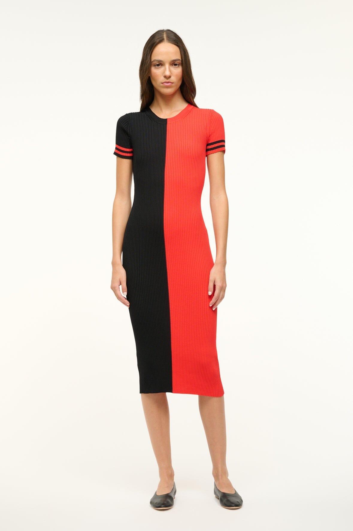 THE STAUD NFL COLLEEN DRESS | TEXANS Product Image