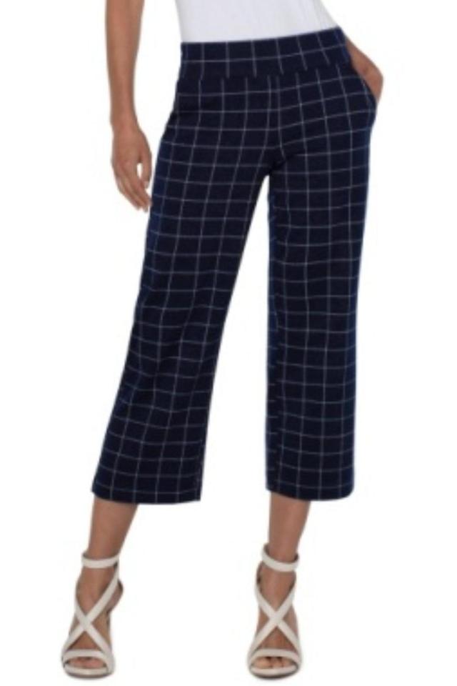 Mabel Pull On Wide Leg Crop Pant Product Image