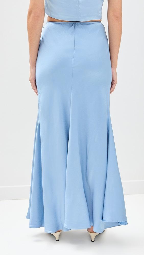 BARDOT Monroe Satin Maxi Skirt | Shopbop Product Image