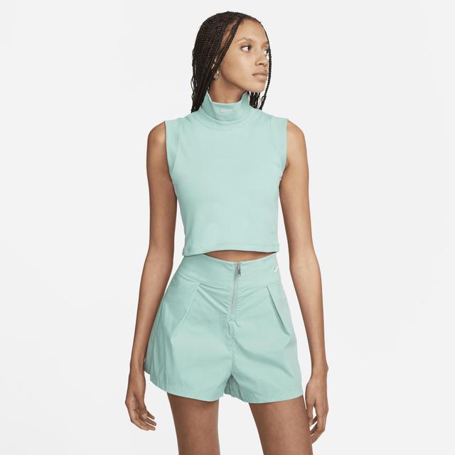 Women's Nike Sportswear Collection Mock-Neck Cropped Tank Top Product Image