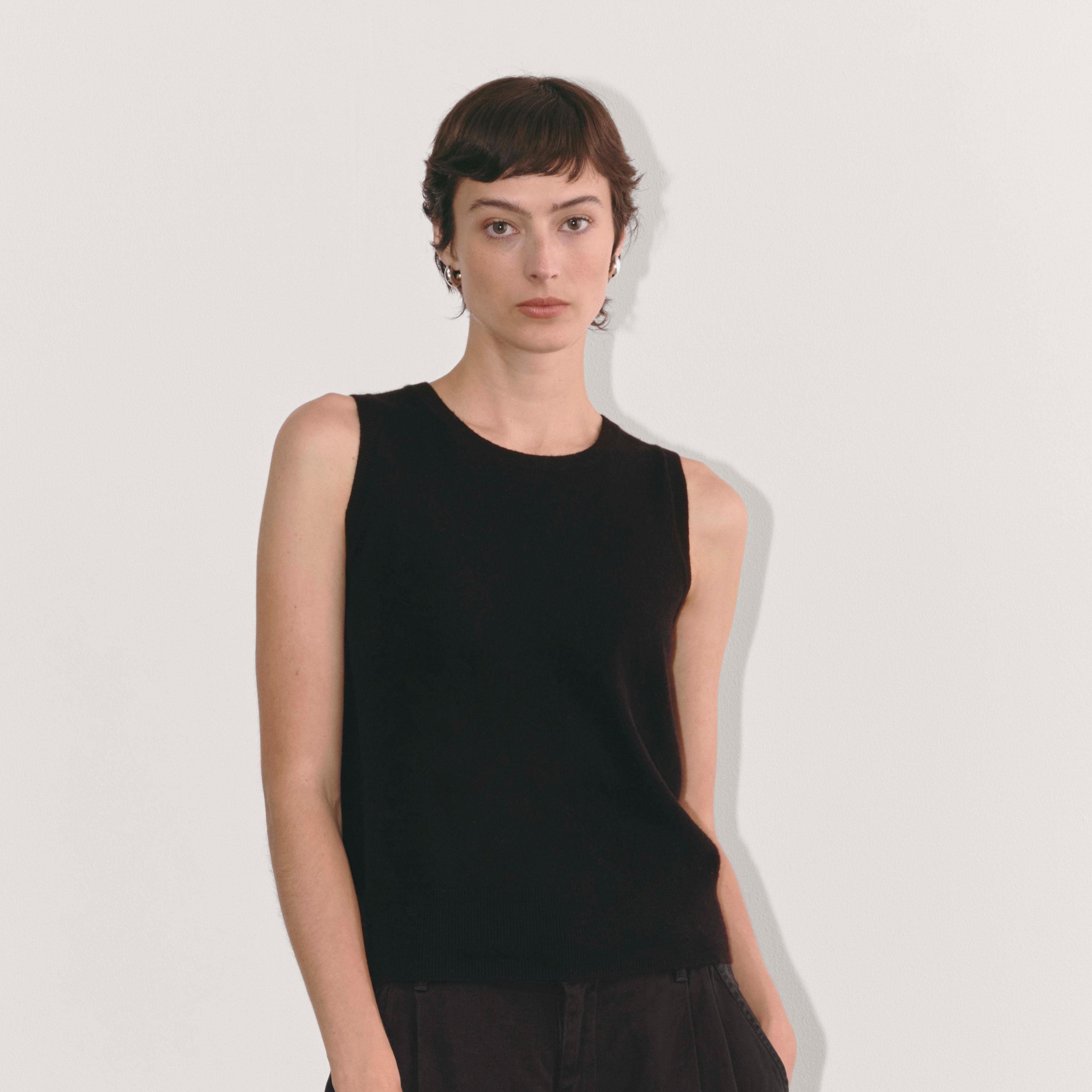 The Classic Tank in Cashmere Product Image