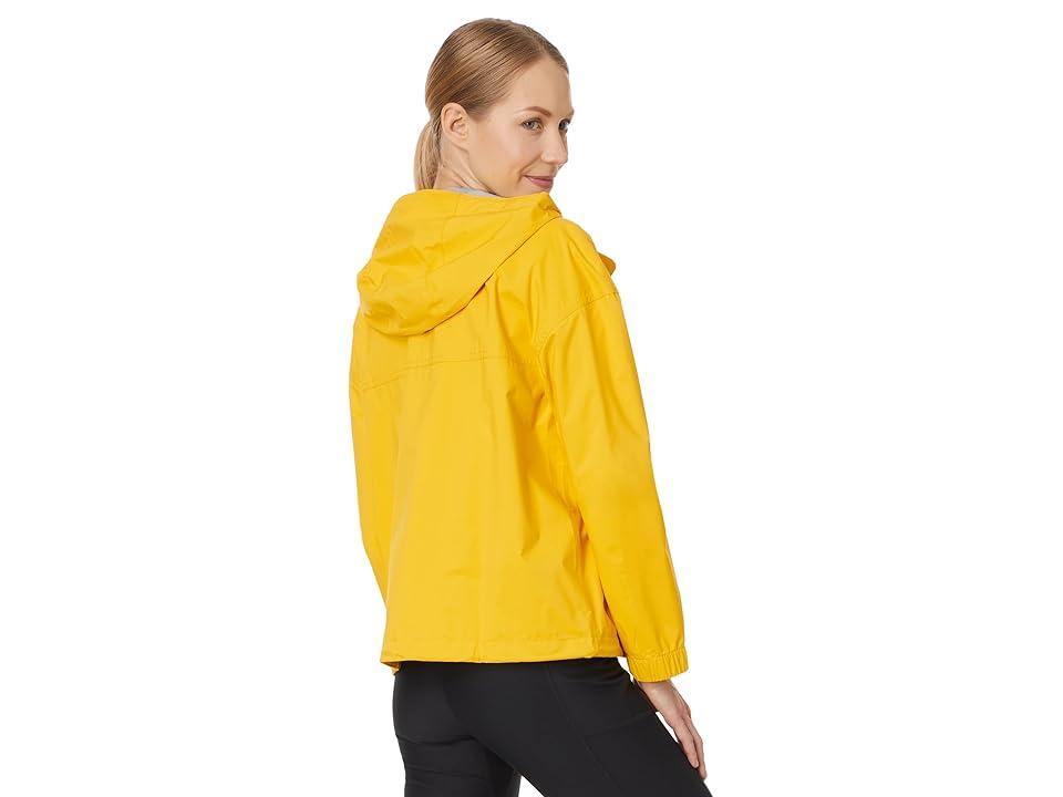 L.L.Bean Wharf Street Rain Jacket Reg (Bright Mango) Women's Coat Product Image