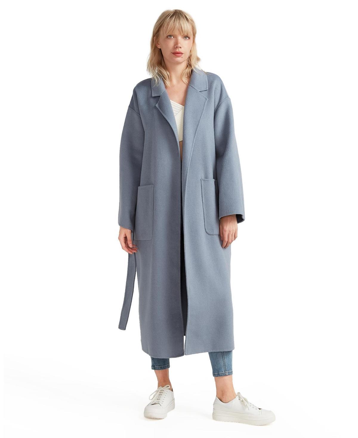 Women Belle & Bloom Wide Awake Split Hem Overcoat Product Image