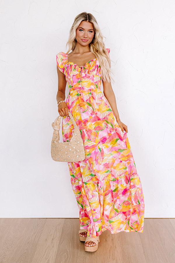 Courtyard Garden Maxi Dress Product Image