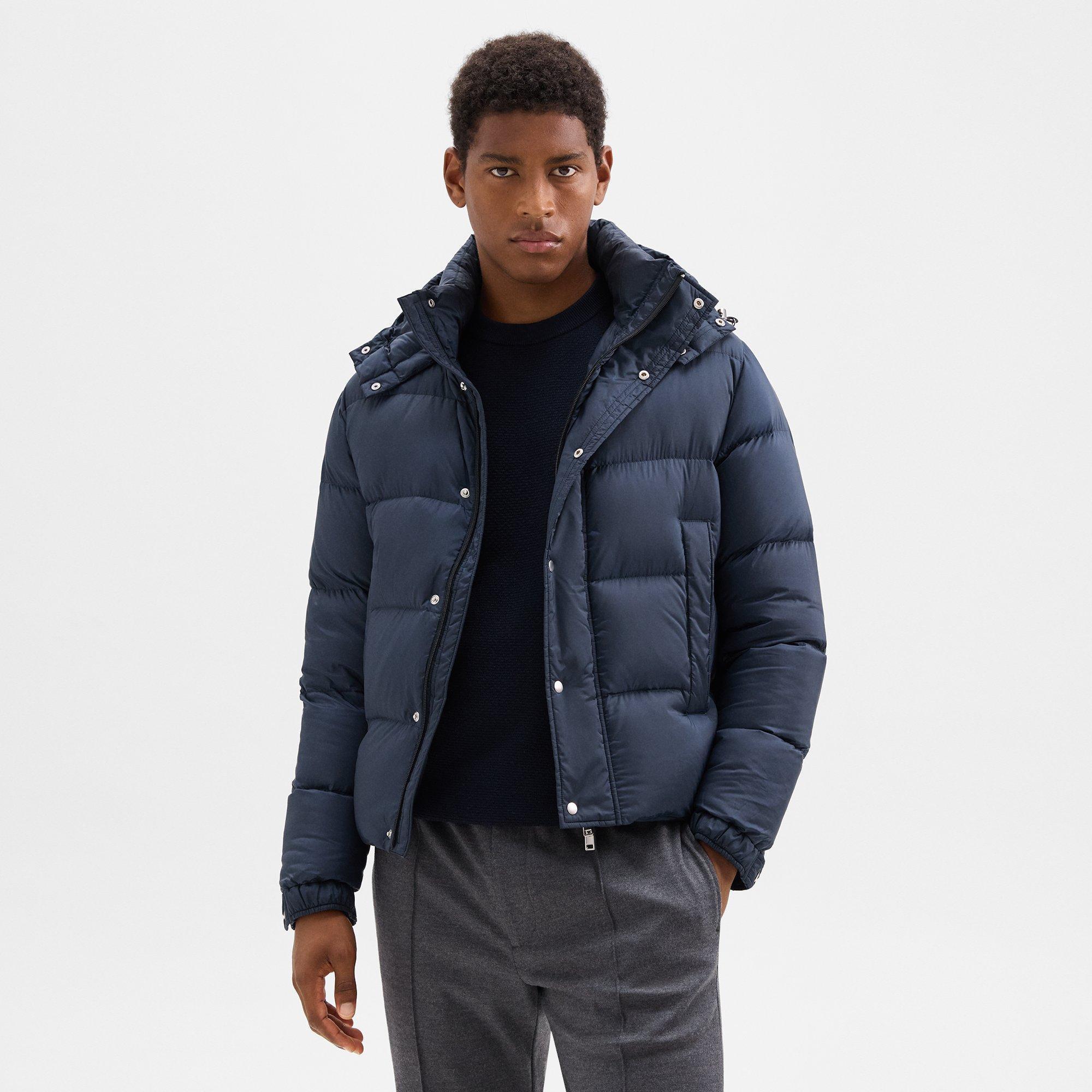 Recycled Poly Puffer Jacket| Theory Product Image