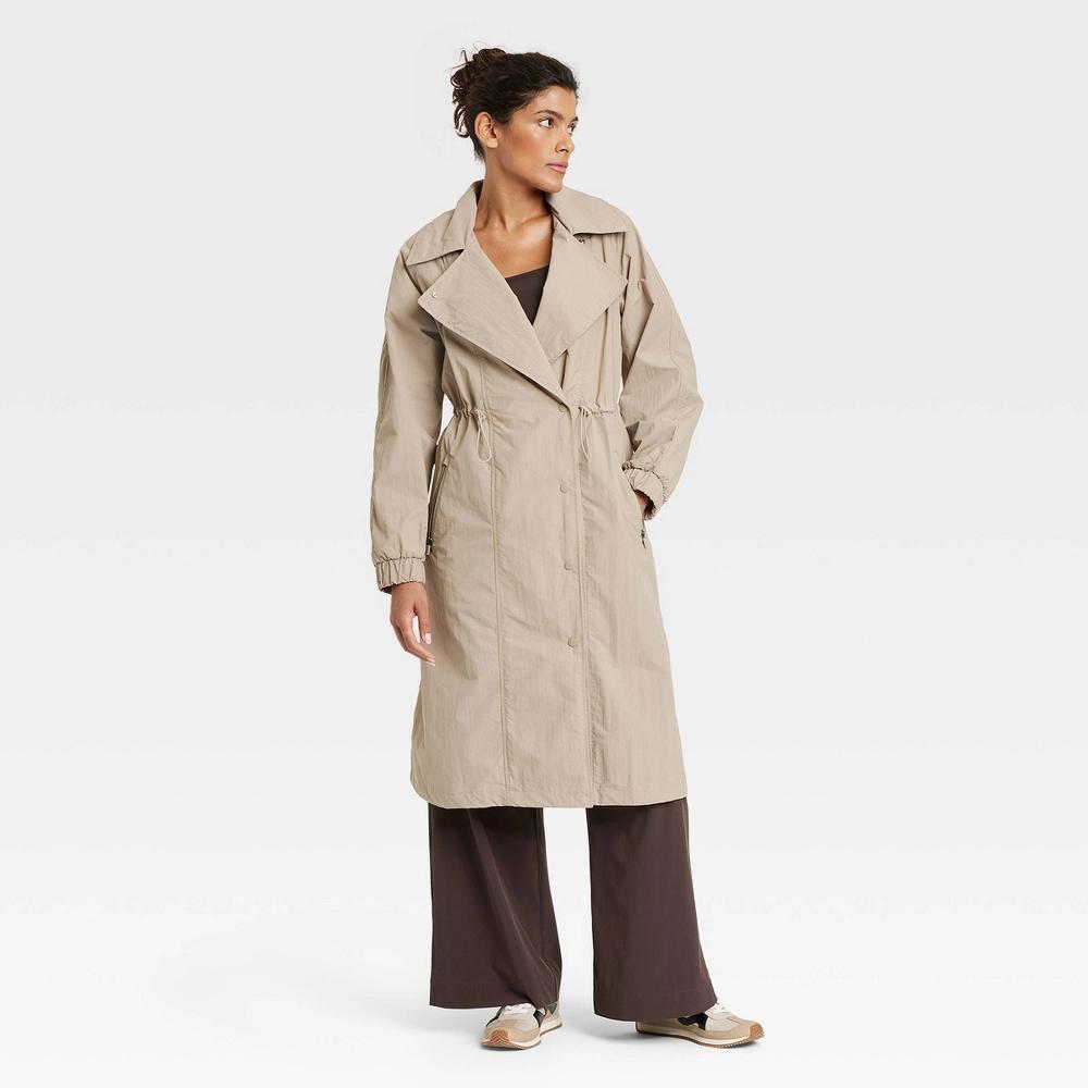 Womens Trench Coat - All In Motion Tan product image