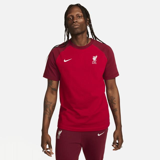 Mens Nike Red Liverpool Travel Raglan T-Shirt Product Image