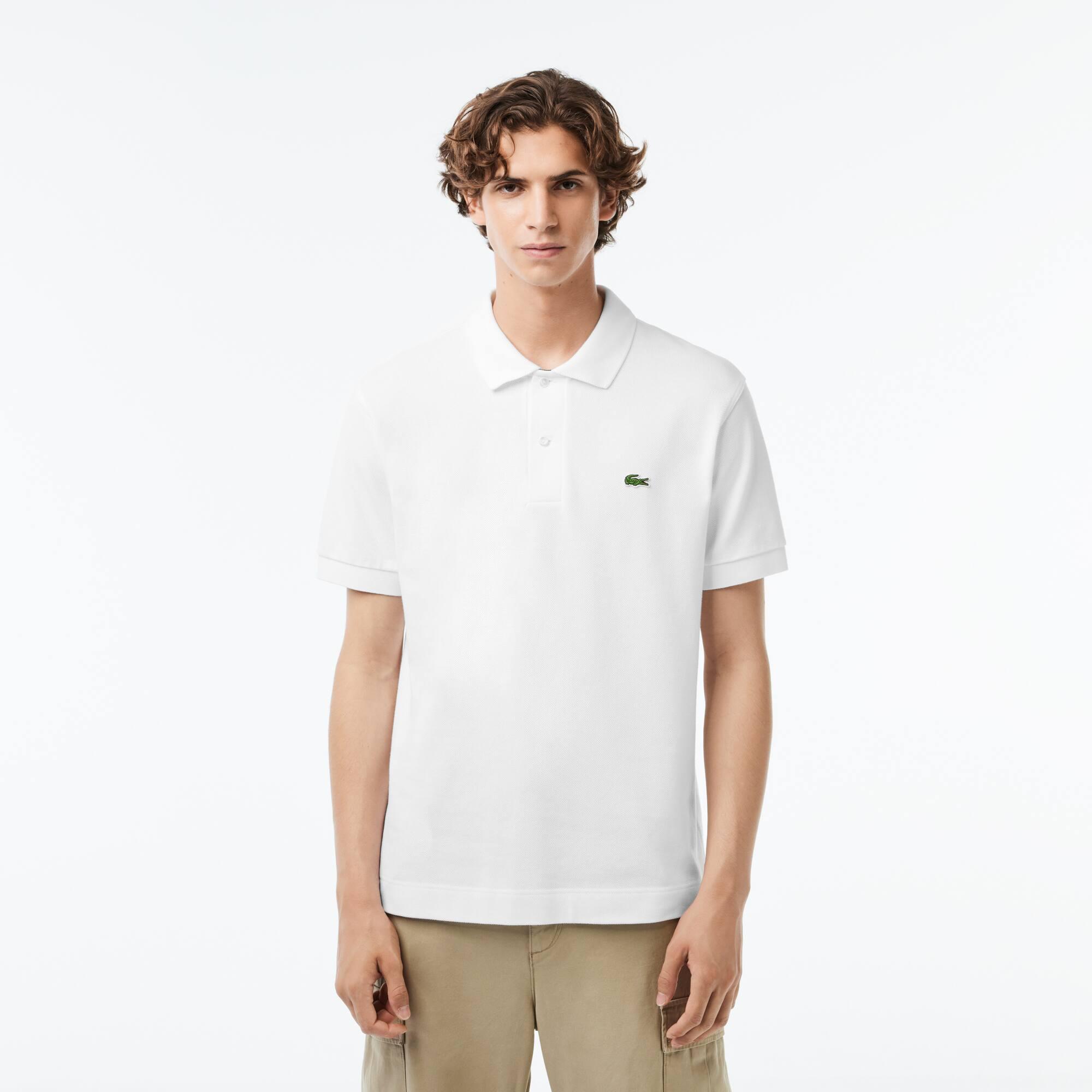 Classic Fit Heavy Cotton Piqué L.12.21 Polo Shirt Product Image