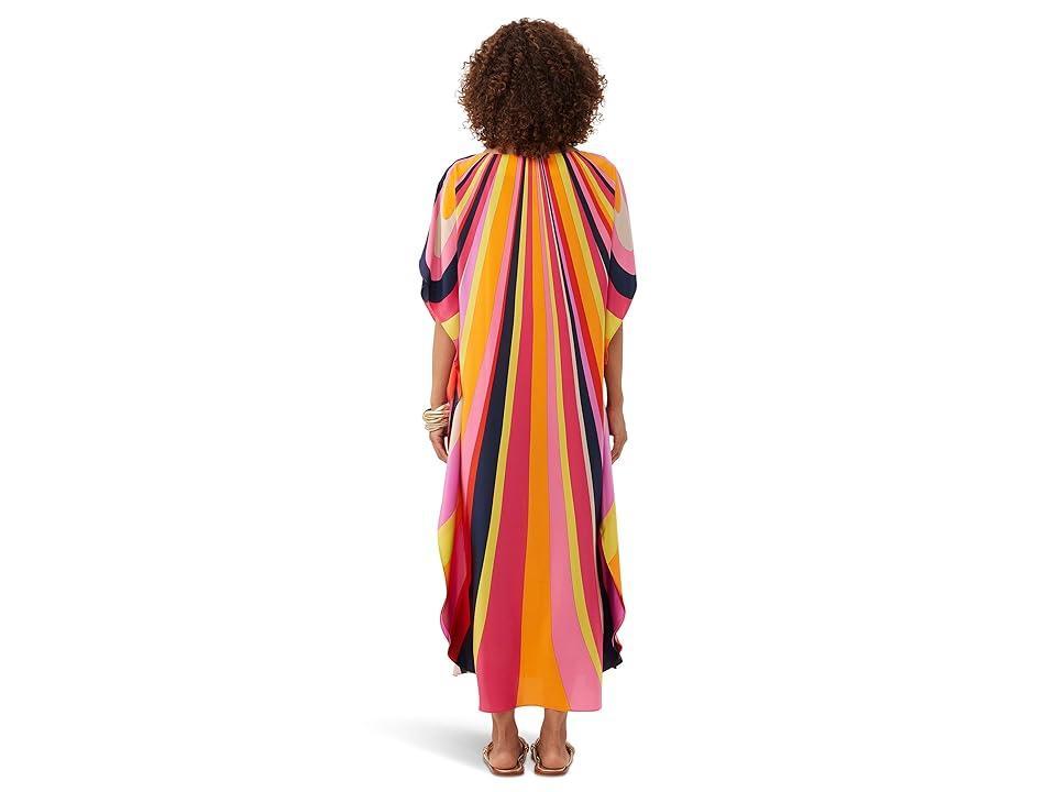 Trina Turk Jalani Maxi Caftan Dress Women's Dress Product Image