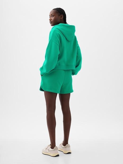 Vintage Soft Cropped Hoodie Product Image