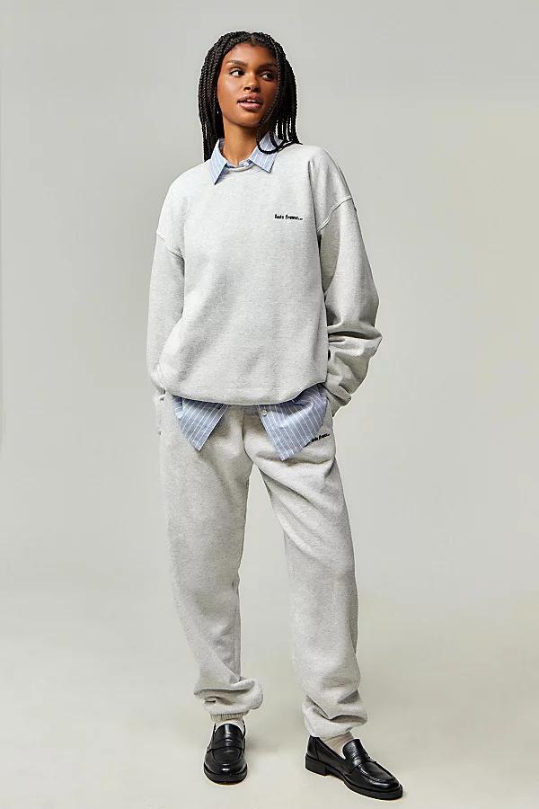 iets frans. Grey Marl Sweatshirt Womens at Urban Outfitters Product Image