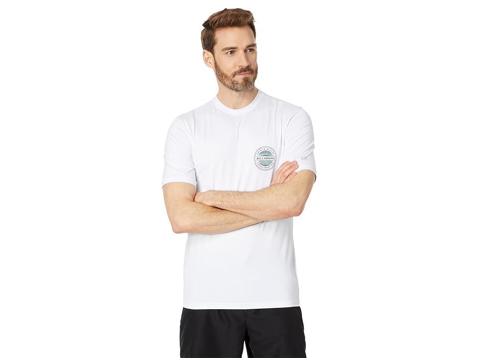 Billabong Rotor Loose Fit Short Sleeve Rashguard Men's Swimwear Product Image